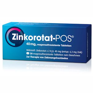 ZINKOROTAT POS magensaftresistente Tabletten